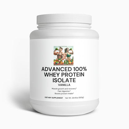 Advanced 100% Whey Protein Isolate (Vanilla)